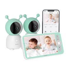 MojPlanet Boifun 6T elektronska vrtljiva varuška 2 kameri + monitor