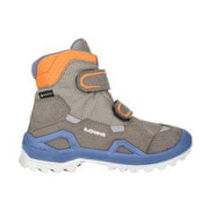 Lowa Snežni škornji treking čevlji rjava 33 EU Milo Evo Mid Gtx