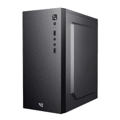 S-box PC ohišje PCC-12 microATX + napajalnik 400W