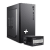 PC ohišje PCC-12 microATX + napajalnik 400W