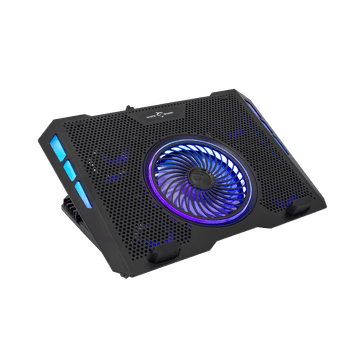 White Shark hladilna podloga za prenosnik GCP-13 AURORA / 5x ventilator RGB