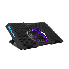 White Shark hladilna podloga za prenosnik GCP-13 AURORA / 5x ventilator RGB