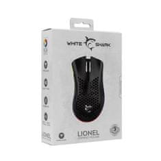 White Shark brezžična gaming miška LIONEL črna WGM-5012 10.000dpi