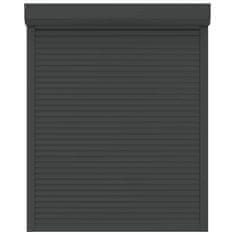Vidaxl Rolete iz aluminija 120x150 cm antracit