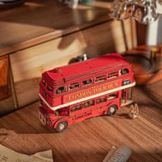 Robotime Rolife DIY 3D lesena sestavljanka London double-decker 245 kosov