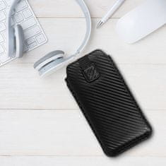 MG Wonder Carbon ovitek za pas L, črna