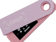 Ledger Nano S Plus denarnica za Bitcoin in druge kriptovalute, Pastel Pink