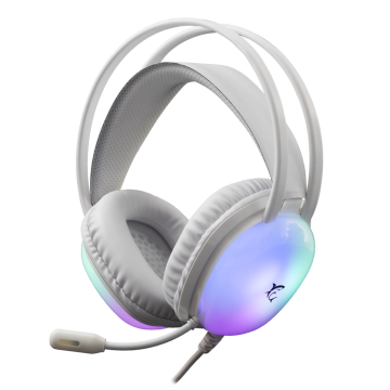 White Shark gaming slušalke GH-2444 PEACOCK bele RGB