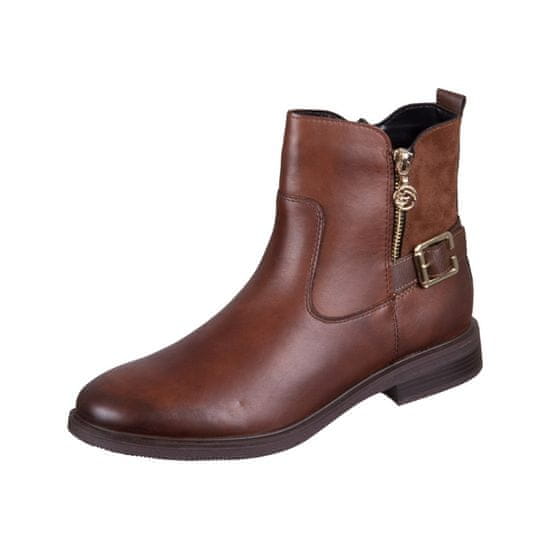 Remonte Škornji elegantni čevlji rjava Chestnut Noisette Chestnut
