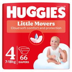 Huggies plenice za enkratno uporabo (7-18 kg) 66 kosov