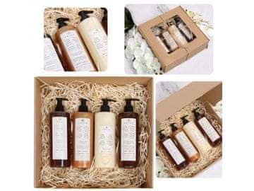 PRIJA PRIJA Komplet kozmetičnih izdelkov: Tekoče milo za kopel, tekoče milo, vlažilna krema, gel za prhanje/šampon 4x380 ml