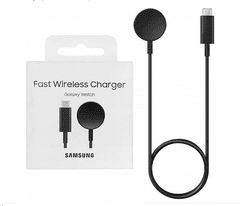 Samsung Brezžični polnilec EP-OL300BBE za pametno uro Galaxy Watch 7, Galaxy Watch 6, Galaxy Watch 5, Galaxy Watch 4, Galaxy Watch 3, Galaxy Watch Active 2, Galaxy Watch Active