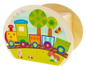 Hess Vlak z leseno škatlo za zaklade