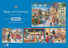 Gibsons Puzzle Čarobnost božiča 4x500 kosov