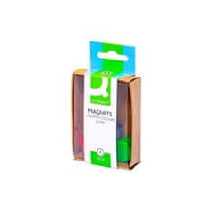 Q-Connect Komplet magnetov 20 mm, mešanica barv, 6 kosov