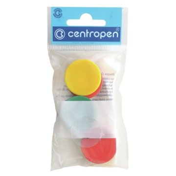 Centropen Magneti 9795, komplet 6 kosov, 4 barve