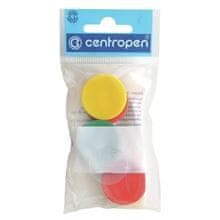Centropen Magneti 9795, komplet 6 kosov, 4 barve