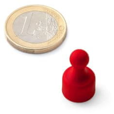 Spoko Magnetne figure M4, 12 × 20 mm, rdeče, 2 kosa