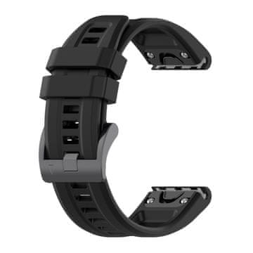 BStrap Silicone Carson pašček za Garmin Fenix 5x / 5x Plus / 6x / 6x Pro / 7x / 8 51mm, black