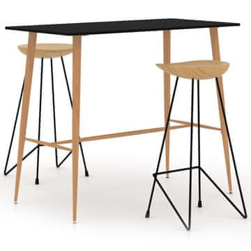 Vidaxl Barska garnitura 3-delna