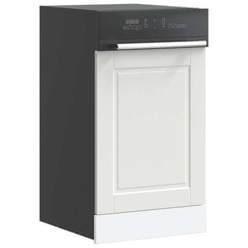 Vidaxl vidaXL Panel za pomivalni stroj Porto bel 45x1,5x67 cm
