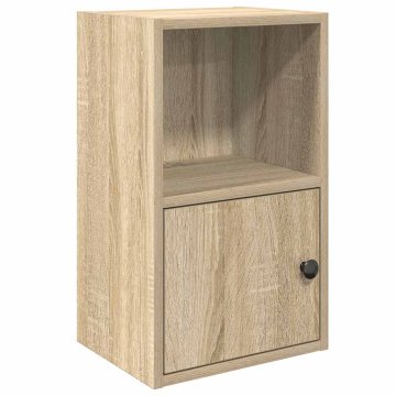 Vidaxl Knjižna omara sonoma hrast 31x24x52 cm inženirski les