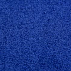 Vidaxl Brisače 10 kos modra 30x30 cm 360 g/m² 100% bombaž