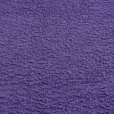 Vidaxl Brisače za savno 4 kos vijolična 80x200 cm 360 g/m² 100% bombaž