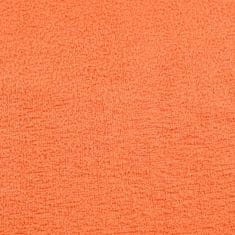 Vidaxl Brisače za roke 10 kos oranžna 50x100 cm 360 g/m² 100% bombaž