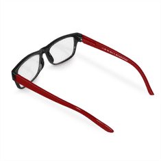 Hama Bralni pripomoček, reciklirana plastika, črna/rdeča, +1,5 dpt