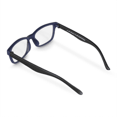 Hama Bralni pripomoček, reciklirana plastika, modra/črna mat +1,5 dpt