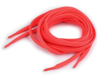 Vezalke za čevlje, superge, majice dolžine 130 cm - (3157) oranžne odsevne (2 kosa)