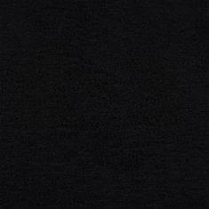 Vidaxl Brisače 10 kos črna 100x200 cm 360 g/m² 100% bombaž