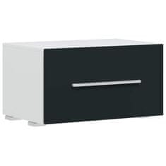 Vidaxl 5 kosov TV enot z LED osvetlitvijo Matt Indigo Engineered Wood
