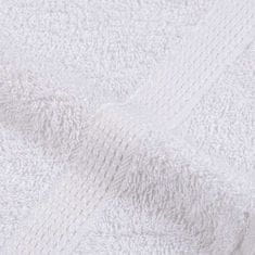 Vidaxl Brisače za savno 2 kos bela 80x200 cm 360 g/m² 100% bombaž