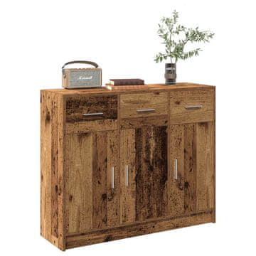 Vidaxl vidaXL Omarica, star les, 91x28x75 cm, material na osnovi lesa