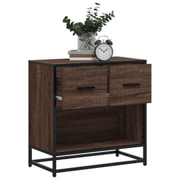 Vidaxl vidaXL Nočna omarica rjav hrast 60x31x60 cm