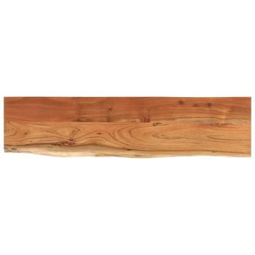 Vidaxl Mizna ploš?a 160x40x3,8 cm pravokotna akacija naraven rob
