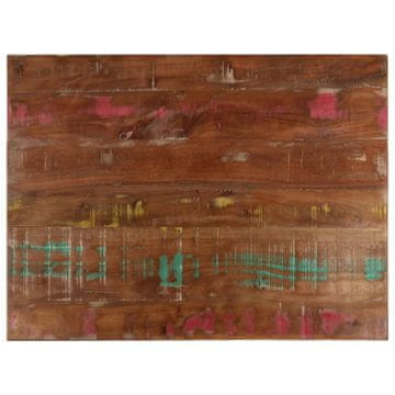 shumee vidaXL Mizna plošča 90x60x1,5 cm pravokotna trden predelan les