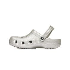 Crocs Cokle srebrna 33 EU Classic Glitter Clog