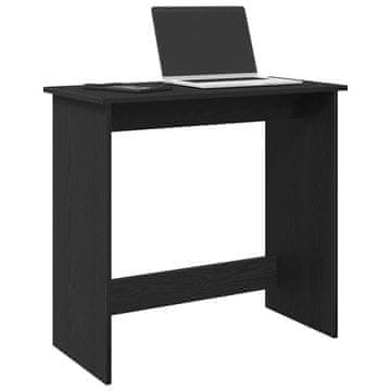 Vidaxl vidaXL Pisalna miza, črna, 80x40x75 cm, material na osnovi lesa