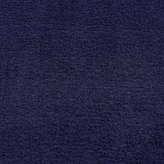 Vidaxl Brisače 4 kos modra 100x200 cm 360 g/m² 100% bombaž