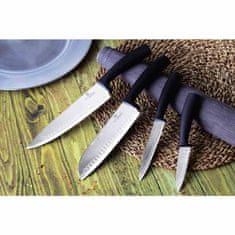 Berlingerhaus Komplet nožev iz nerjavečega jekla 4 kosi Matte Black Collection BH-2466