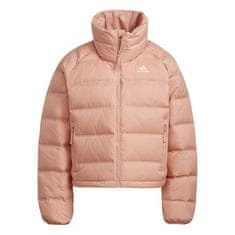 Adidas Jakne uniwersalne oranžna XL Helionic Relaxed Fit Down