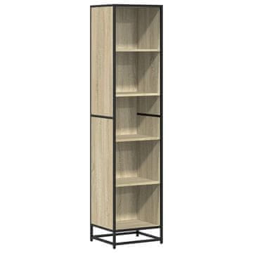 Vidaxl Knjižna omara Sonoma Oak 40x35x170,5 cm Izoblikovan les