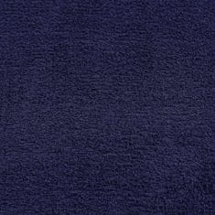 Vidaxl Brisače 2 kos modra 100x200 cm 360 g/m² 100% bombaž