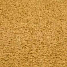 Vidaxl Brisače 10 kos zlata 30x30 cm 360 g/m² 100% bombaž