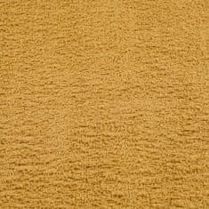 Vidaxl Brisače za tuširanje 4 kos zlata 70x140 cm 360 g/m² 100% bombaž