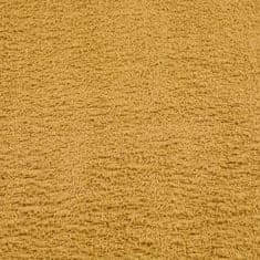 Vidaxl Brisače za savno 4 kos zlata 80x200 cm 360 g/m² 100% bombaž