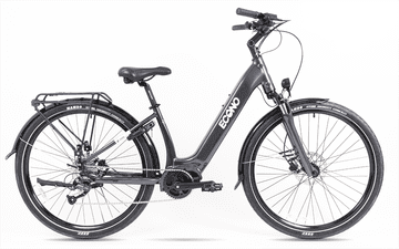 ECONO Električno kolo MARE City EEC4LK antracit 2025 Velikost: L Baterija: 540Wh (15Ah)